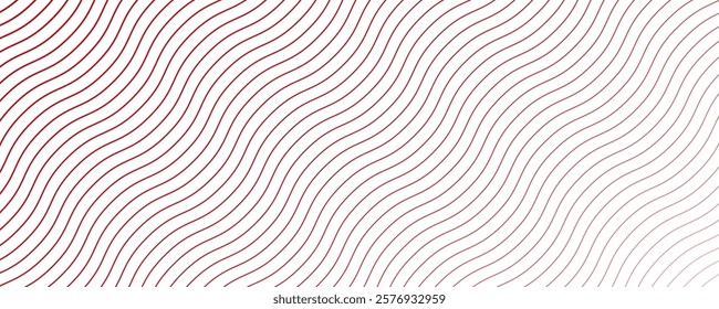 red geometric shape. Dynamic shapes composition with lines. Dynamic red shapes composition