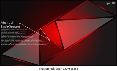 red geometric texture. Abstract background vector can be used in cover design, book design, website background, banner, poster, advertising.