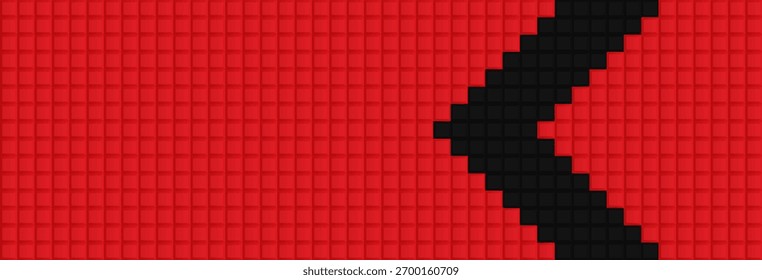 Textura geométrica roja. El Vector de fondo Abstractas se puede utilizar en el diseño de la cubierta, diseño del libro