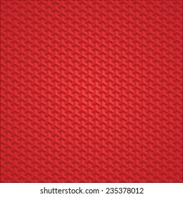 Red geometric texture. Vector seamless background