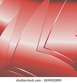 Red geometric vector background. Can be used in cover design, book design, website background, CD cover or advertising.
