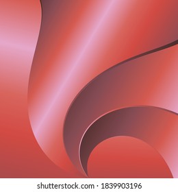 Red geometric vector background. Can be used in cover design, book design, website background, CD cover or advertising.