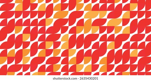 red geometric vector illustration for banner, cover, and poster