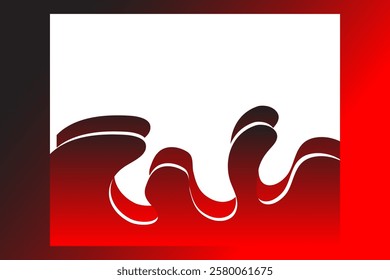 Red geometric wallpaper background for banner, website poster design