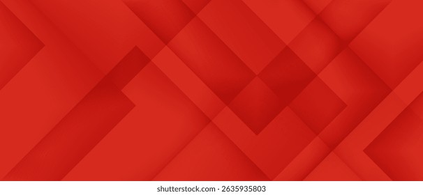 Red geometrical minimal background. Creative cover advertise design. 