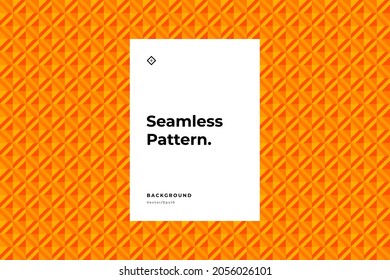 Red geometry seamless mosaic abstract background. Texture pattern backdrop.Cover illustration design layout. Company identity. Textile. Invitation card template. Vector eps10