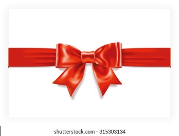 Red Gift Bow