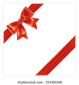 Red Gift Bow