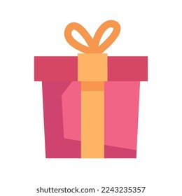 red gift box present icon