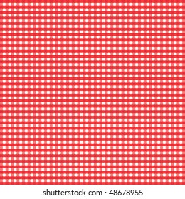 Red gingham