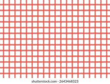 red gingham check background illustration