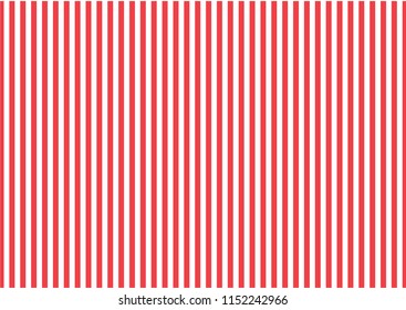 Red Gingham pattern. Texture from rhombus/squares for - plaid, tablecloths, clothes, shirts, dresses, paper, bedding, blankets, quilts and other textile products. Vector illustration.