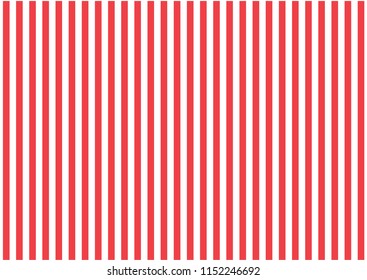 Red Gingham pattern. Texture from rhombus/squares for - plaid, tablecloths, clothes, shirts, dresses, paper, bedding, blankets, quilts and other textile products. Vector illustration.