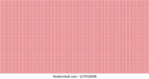 Red Gingham pattern. Texture from rhombus/squares for - plaid, tablecloths, clothes, shirts, dresses, paper, bedding, blankets, quilts and other textile products.