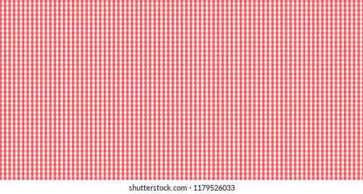 Red Gingham pattern. Texture from rhombus/squares for - plaid, tablecloths, clothes, shirts, dresses, paper, bedding, blankets, quilts and other textile products.