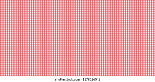Red Gingham pattern. Texture from rhombus/squares for - plaid, tablecloths, clothes, shirts, dresses, paper, bedding, blankets, quilts and other textile products.