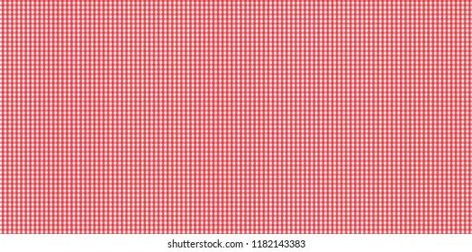 Red Gingham pattern. Texture from rhombus/squares for - plaid, tablecloths, clothes, shirts, dresses, paper, bedding, blankets, quilts and other textile products.