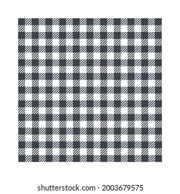 Red gingham seamless pattern. Texture from squares. Ideal for Tableclothos, clothes, shirts, dresses, paper, bedding, blankets and all kinds of textile products. Vector lllustration EPS 10.