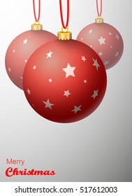 Red glass bauble
