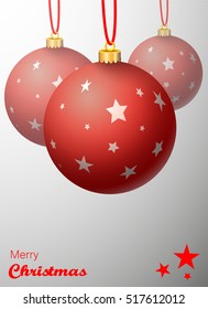 Red glass bauble