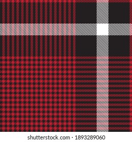 Red Glen Plaid patrón sin costura adecuado para textiles y gráficos de moda