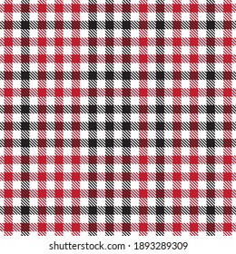 Red Glen Plaid patrón sin costura adecuado para textiles y gráficos de moda