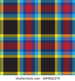 Red Glen Plaid seamless pattern suitable for fashion textiles and graphics