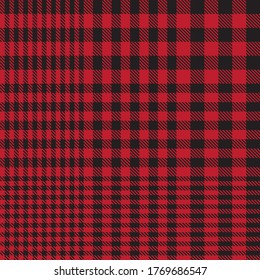 Red Glen Plaid textured seamless pattern suitable for fashion textiles and graphics