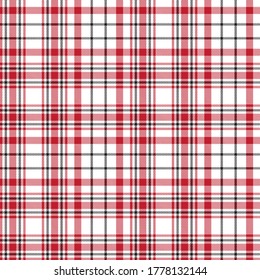 Red Glen Plaid textured seamless pattern suitable for fashion textiles and graphics