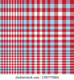 Red Glen Plaid textured seamless pattern suitable for fashion textiles and graphics