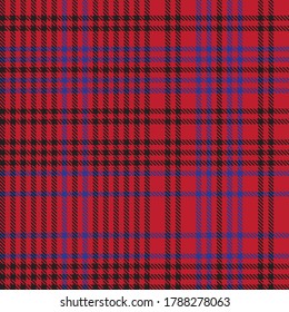 Red Glen Plaid textured seamless pattern suitable for fashion textiles and graphics