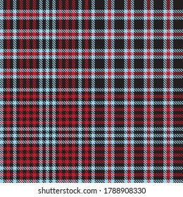 Red Glen Plaid textured seamless pattern suitable for fashion textiles and graphics