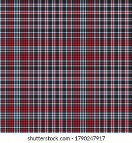 Red Glen Plaid textured seamless pattern suitable for fashion textiles and graphics