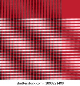 Red Glen Plaid textured seamless pattern suitable for fashion textiles and graphics