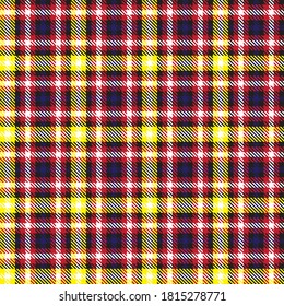 Red Glen Plaid textured seamless pattern suitable for fashion textiles and graphics