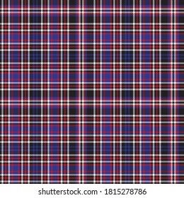 Red Glen Plaid textured seamless pattern suitable for fashion textiles and graphics