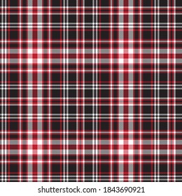 Red Glen Plaid textured seamless pattern suitable for fashion textiles and graphics