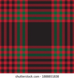 Red Glen Plaid textured seamless pattern suitable for fashion textiles and graphics