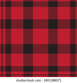 Red Glen Plaid textured seamless pattern suitable for fashion textiles and graphics