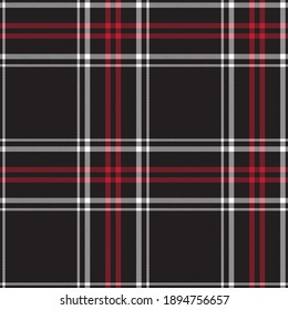 Red Glen Plaid textured seamless pattern suitable for fashion textiles and graphics