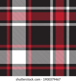 Red Glen Plaid textured seamless pattern suitable for fashion textiles and graphics