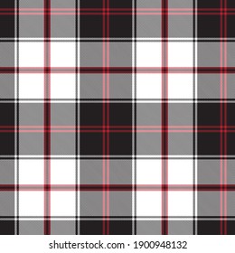 Red Glen Plaid textured seamless pattern suitable for fashion textiles and graphics