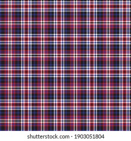 Red Glen Plaid textured seamless pattern suitable for fashion textiles and graphics