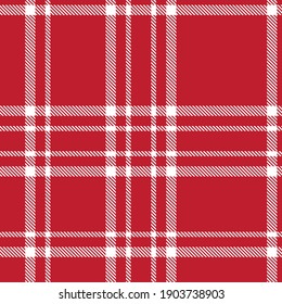 Red Glen Plaid textured seamless pattern suitable for fashion textiles and graphics