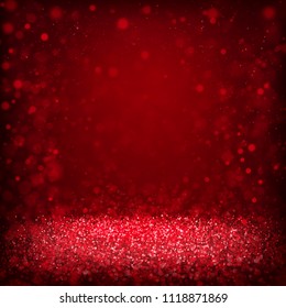 Defocused Abstract Red Lights Background Stock Photo (Edit Now) 114469810