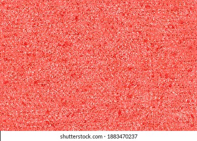 Red glittery texture. Luxury abstract design element. Gold glitter background. Template for greeting cards, invitations and any of your design. Horizontal position. Stock vector illustration.