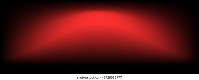 Fondo Abstractas de resplandor rojo con degradado oscuro y luz borrosa suave