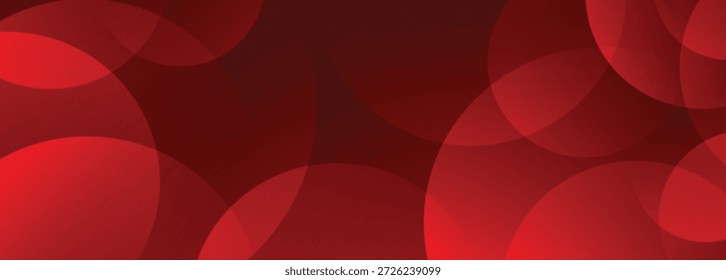 papel de parede geométrico abstrato do plano de fundo do círculo brilhante vermelho