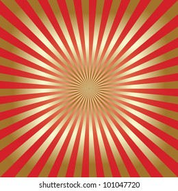 Red and gold abstract background