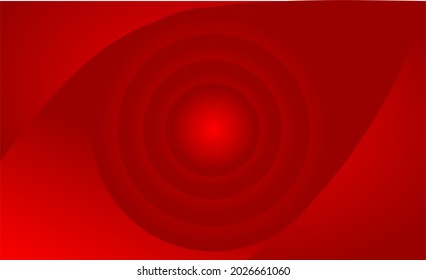 
Vector de fondo de escritorio rojo y dorado abstracto